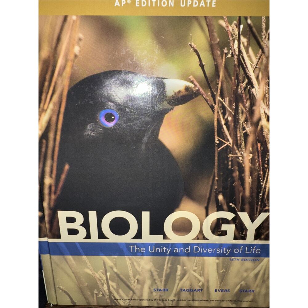 Biology: The Unity and Diversity of Life, AP® Edition Update, 15th Student Edi..